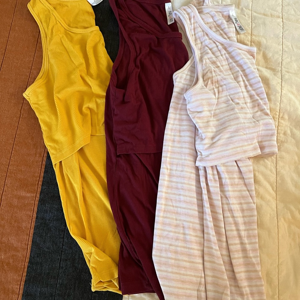 Lot of 3 Latched Mama Nursing Tanks